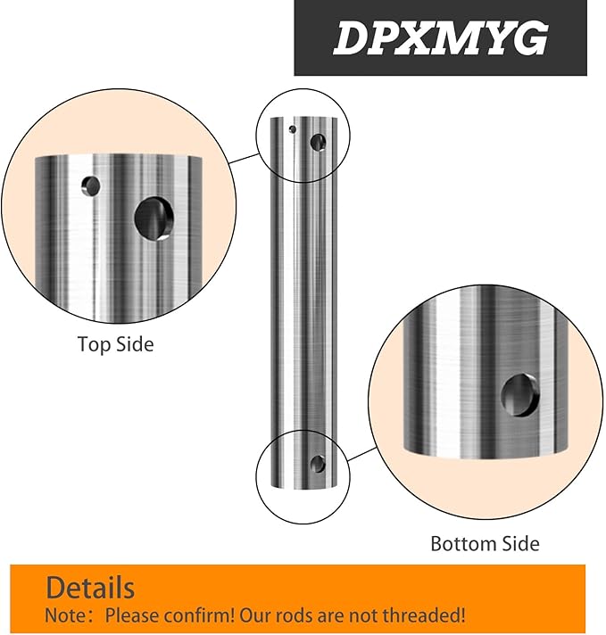 DPXMYG 36 inch Ceiling Fan Downrod - Image 3
