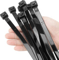 XINGO 12 inch Black Zip Ties Heavy Duty 100 PCS, 200 LBS Ultra Strong Plastic by XINGO
