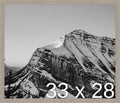 Frame It Easy 33 x 28 Rustic Gray Wood Frame by FrameItEasy
