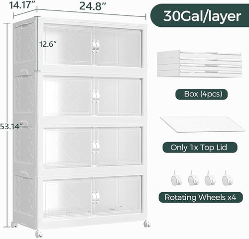 120Gal Stackable Storage Bins - Image 2