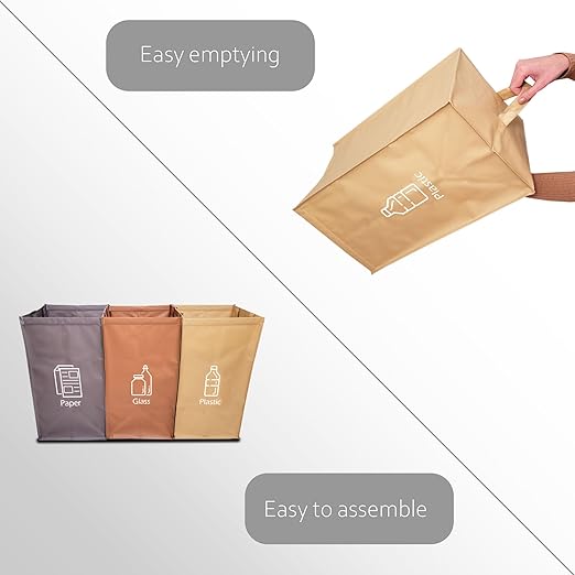NYIKA - Recycling Organizer - Reusable Recycling Bags - Recycling Sorter - - Image 5