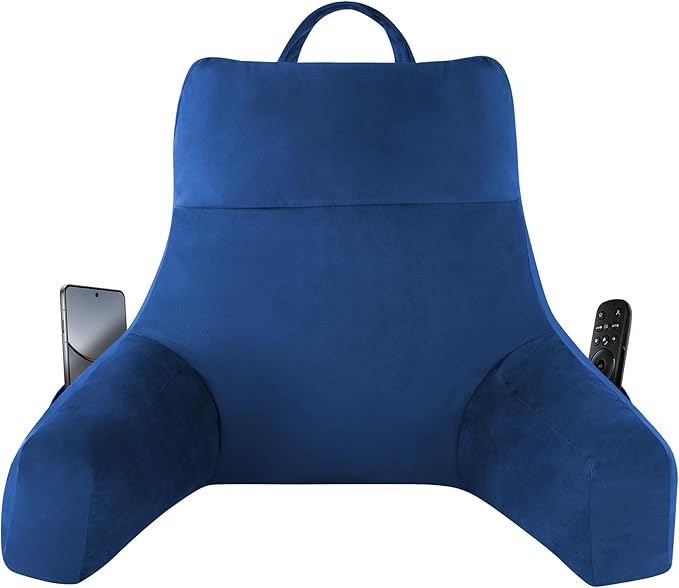 IPYNBAP Back Pillow for Bed Sitting up, Reading Pillow for Sitting in Bed Adult by IPYNBAP