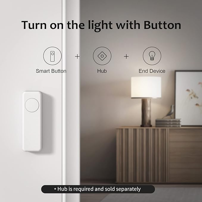THIRDREALITY ZigBee Smart Button Blue, 3-Way Remote Control, Require Zigbee hub - Image 4