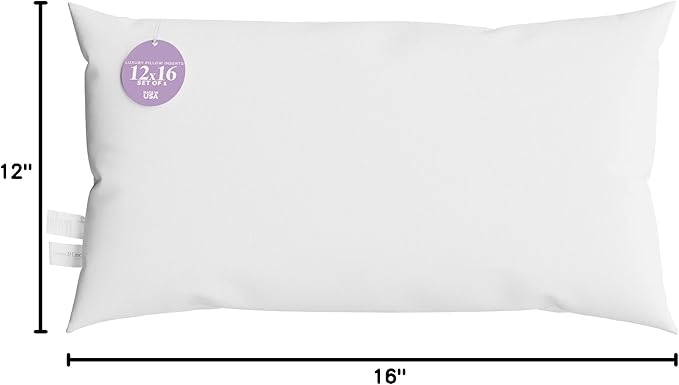 12x16 inch Pillow Insert by Looms and Linens - Image 10