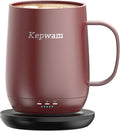 Kepwam Self Heating Coffee Mug T2, 16oz Smart Heated Coffee Mug, 150 Min by Kepwam