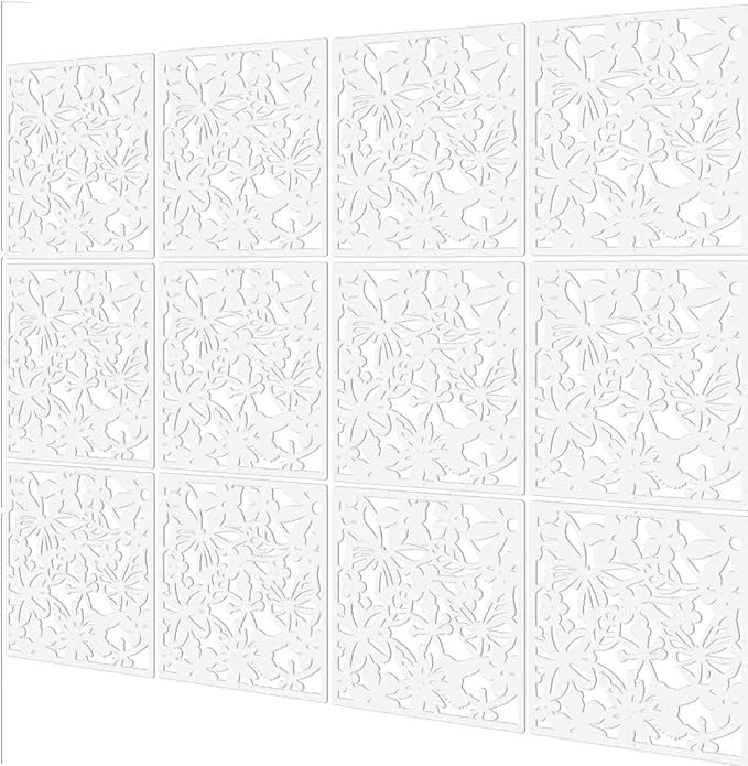 12+4PCS KEIBIKEIDI Hanging Room Divider Screens Made of Environmentally PVC - Image 9