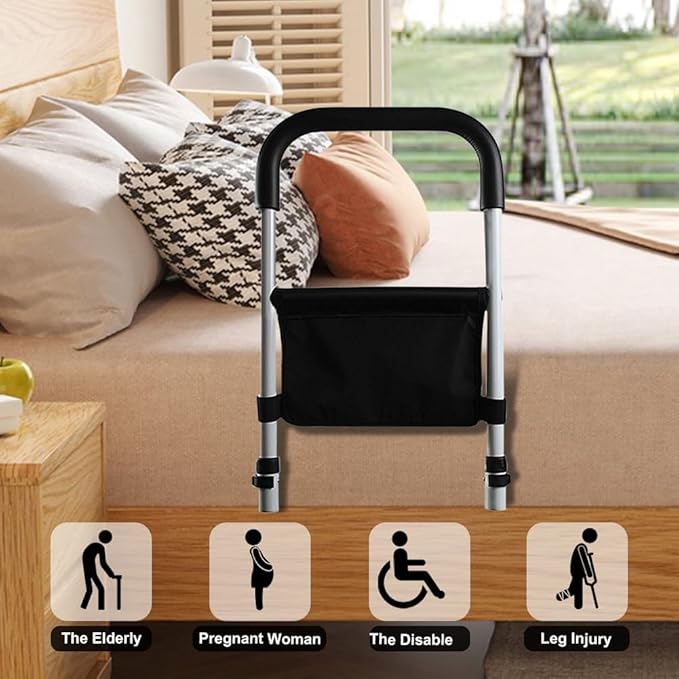 Bed Rails for Elderly Adults Safety, Medical Bed Assist Rail for Seniors - Image 9