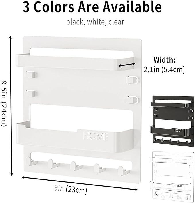 Adhesive Bedside Wall Shelf Organizer - Image 2
