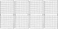 7RiversART Grid Wall Commercial Grade Gridwall Panels – Heavy Duty Grid Panel by 7RiversART