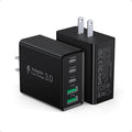 USB C Wall Charger, 60W Type C Charger Block 5-Port Fast Charging Blocks by Qwinjwin