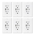 ELEGRP USB Outlets, 20 Amp Wall Outlet by ELEGRP%7CELEGROUP