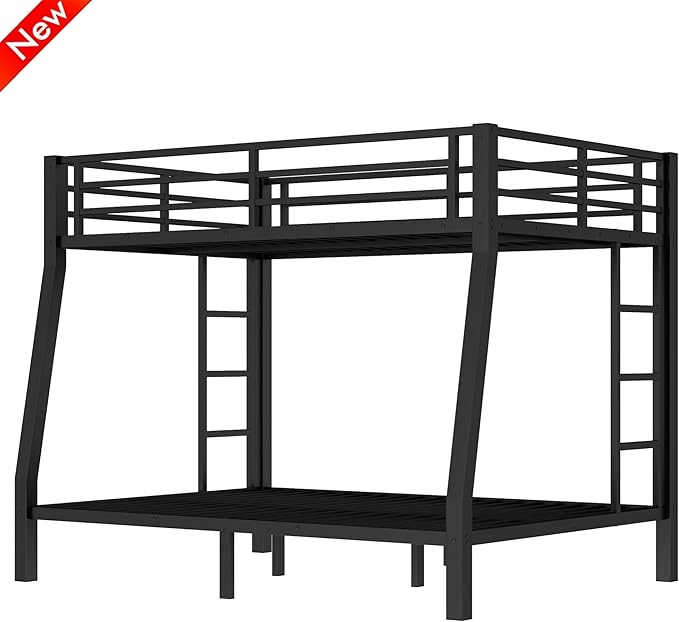 SIGONE Stronger & Safer Heavy Duty Full XL Over Queen Size Bunk Bed - Image 9
