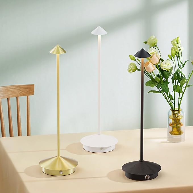 2-Pack 6000mAh Rechargeable Led Table Lamp Cordless, 3000K-6000K Stepless - Image 8