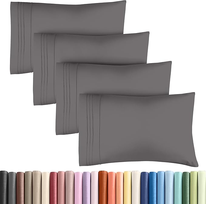 King Pillow Cases Set of 4 by CGKUnlimited