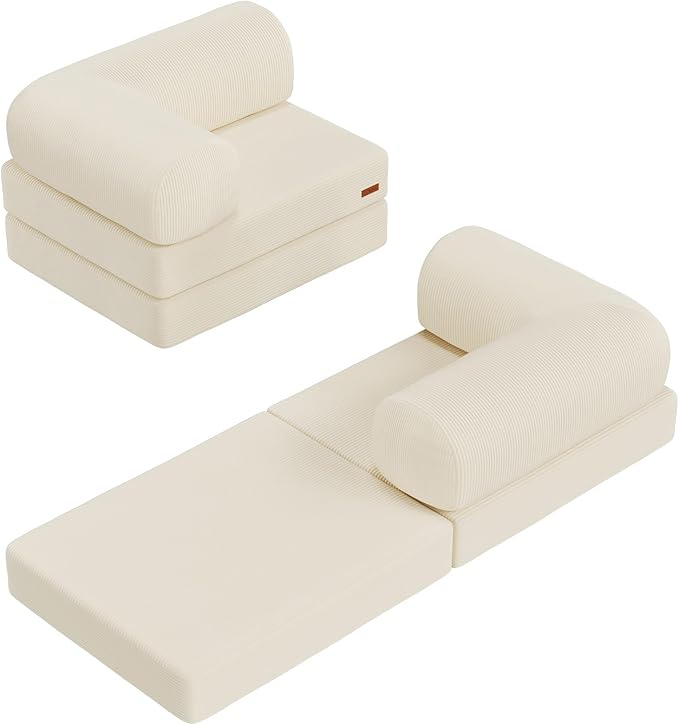 COMAX Folding Sofa Bed, Fold Out Chair, Foldable Sofa, Convertible Sleeper Chair by COMAX
