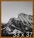 Frame It Easy 33 x 37 Hazel Wood Frame by FrameItEasy