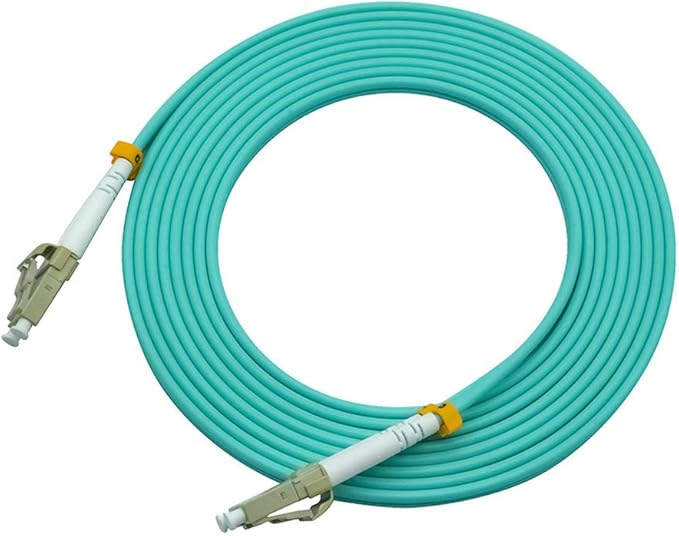Jeirdus 10 Meters 33ft LC to LC Duplex 50/125 10G OM3 Multi-Mode Fiber Optic - Image 3
