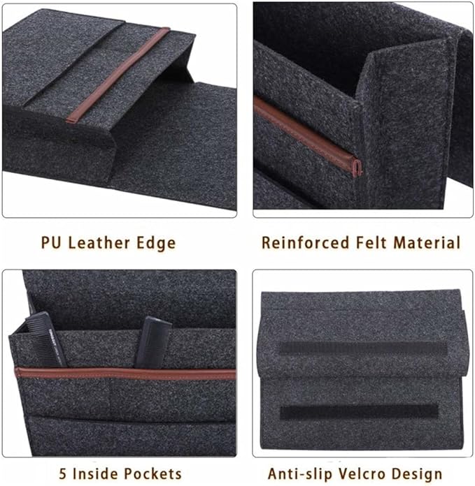 Bedside Caddy for Dorm and Bed Storage - Image 4