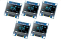 5 PCS 0.96 Inch OLED I2C IIC Display Module 128x64 Pixel SSD1306 Mini by Unknown