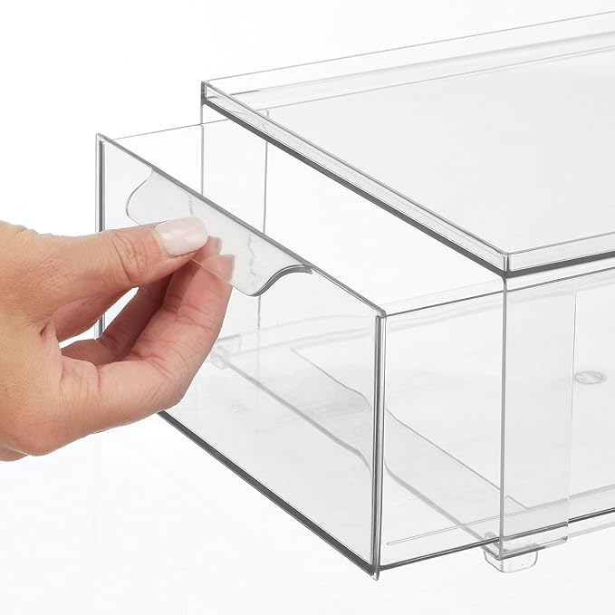 mDesign Plastic Storage Box - Image 6