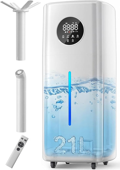 21L/5.5Gal Humidifiers for Bedroom, Humidifier Large Room by Mount-man