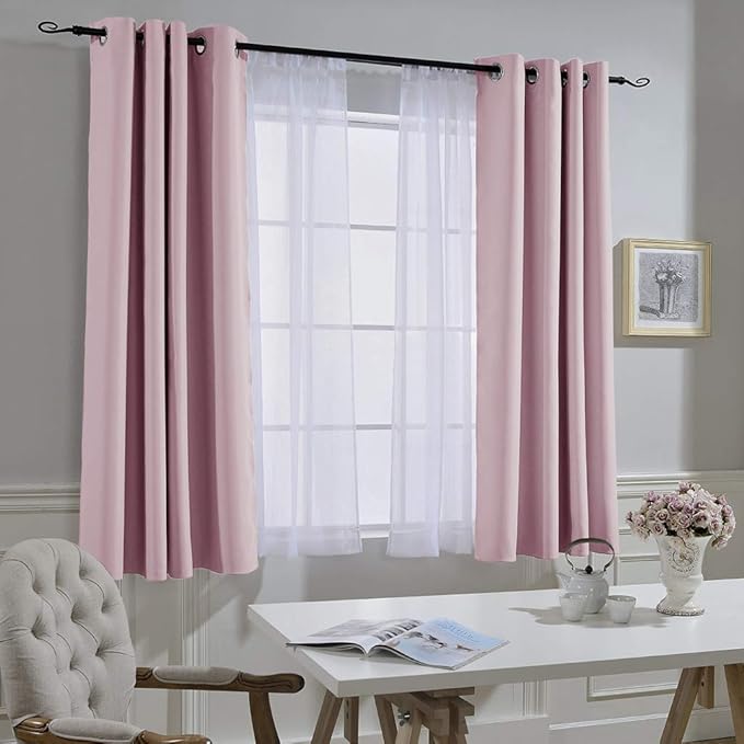 NICETOWN Blackout Curtains for Girls Room - Image 5