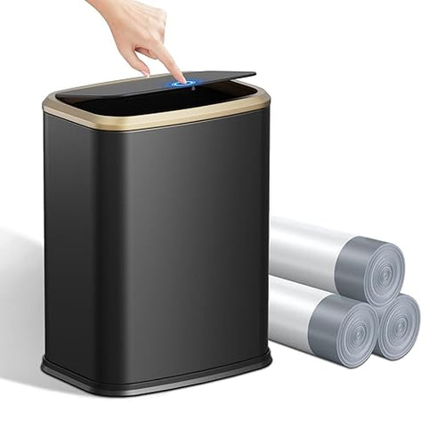 2.1 Gallon Bathroom Trash Can by KHMMGK