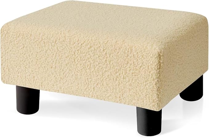 BRIAN & DANY Small Foot Stool Ottoman, Footstool by BRIANDANY