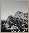 Frame It Easy 33 x 37 Rustic Gray Wood Frame by FrameItEasy