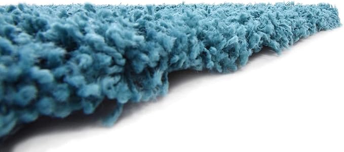 Unique Loom Solid Shag Collection Area Rug - Image 8