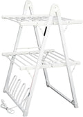 SHARNDY Electric Heated Clothes Drying Rack, Foldable Heated Garment Dryer by SHARNDY
