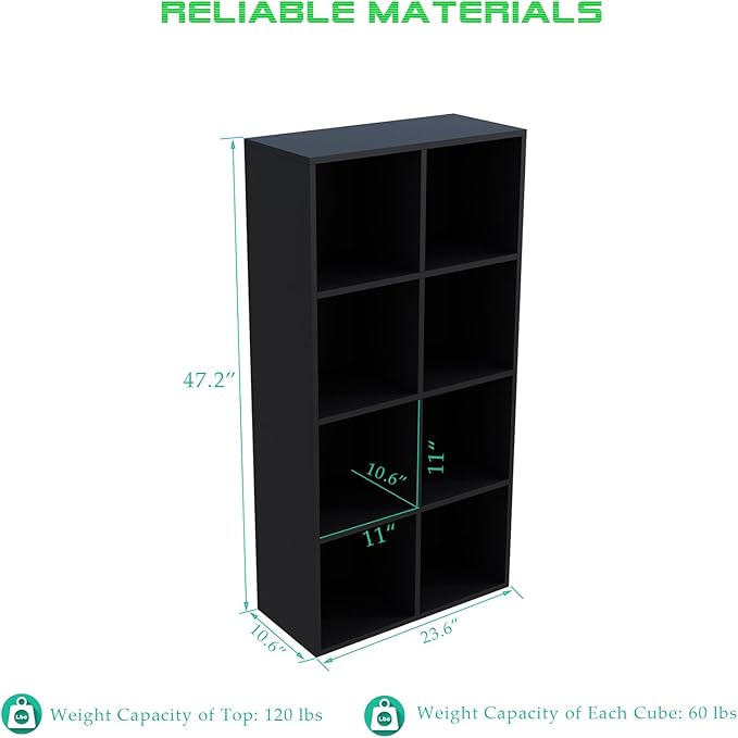 OSCHF 8-Cube Storage Shelf Bookcase - Image 3