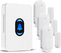 Daytech Wireless Door Chime Alarm System - 800ft Long Range by DAYTECH