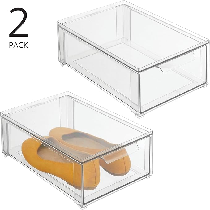 mDesign Plastic Storage Box - Image 2