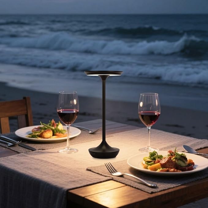 EJQ Cordless Table Lamp Rechargeable, 6000mAh Battery Operated LED Table Lights - Image 2