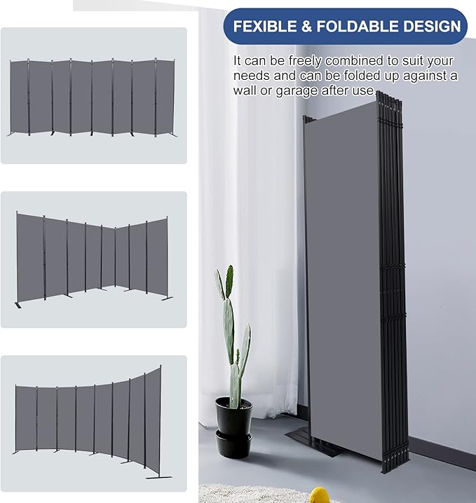 Room Divider Folding Privacy Screens - Image 4