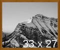 Frame It Easy 33 x 27 Hazel Wood Frame by FrameItEasy