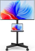 HOLMAXD Mobile TV Stand for 23-65 Inch LCD LED Flat/Curved Panel Screen TVs by Unknown
