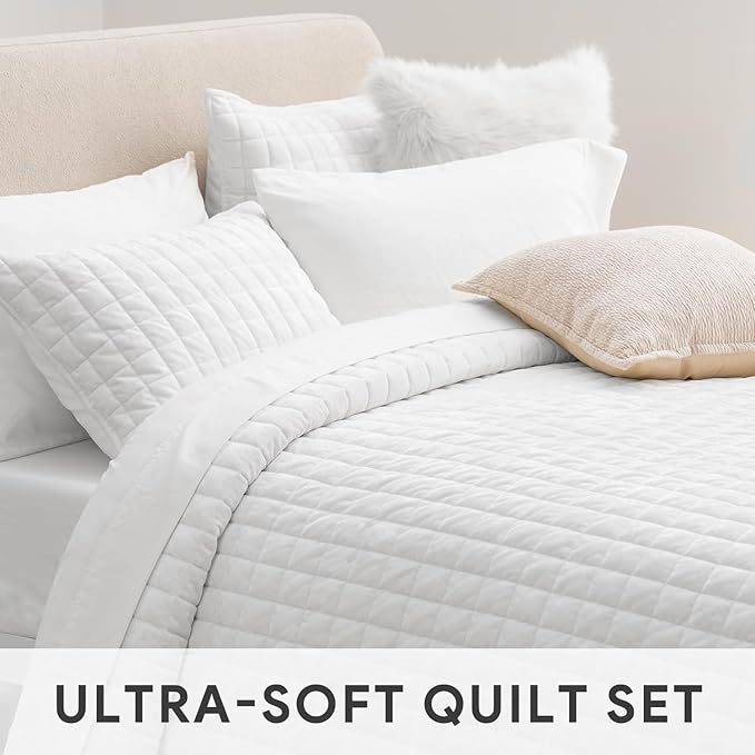 RECYCO Luxury Velvet Quilt Set Twin/Twin XL Size Bedding Sets, Ultra Soft - Image 5