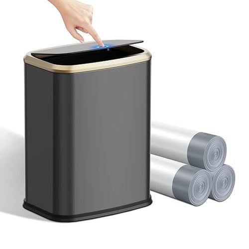 2.1 Gallon Bathroom Trash Can by KHMMGK
