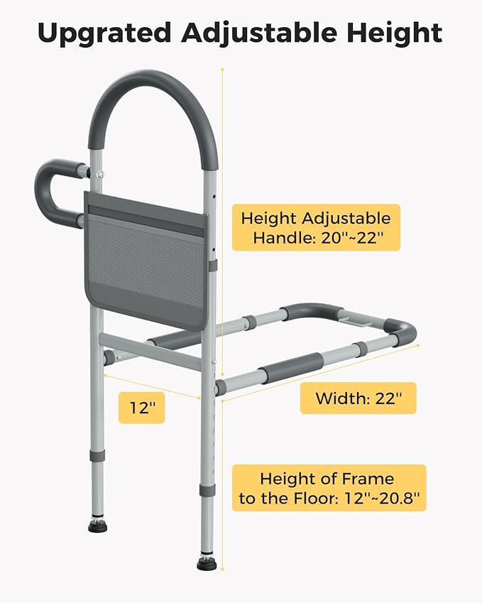 JivaJot Bed Rails for Elderly Adults Safety, Bedrails for Elderly Adults Grab - Image 2