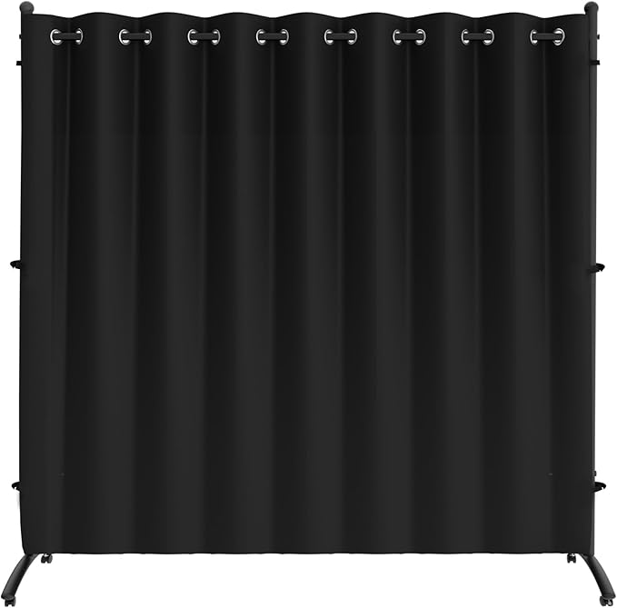 Room Divider, Curtain Privacy Screen - Image 7