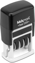 MaxMark Dater 2000, Self Inking Small Date Stamp by Maxmark