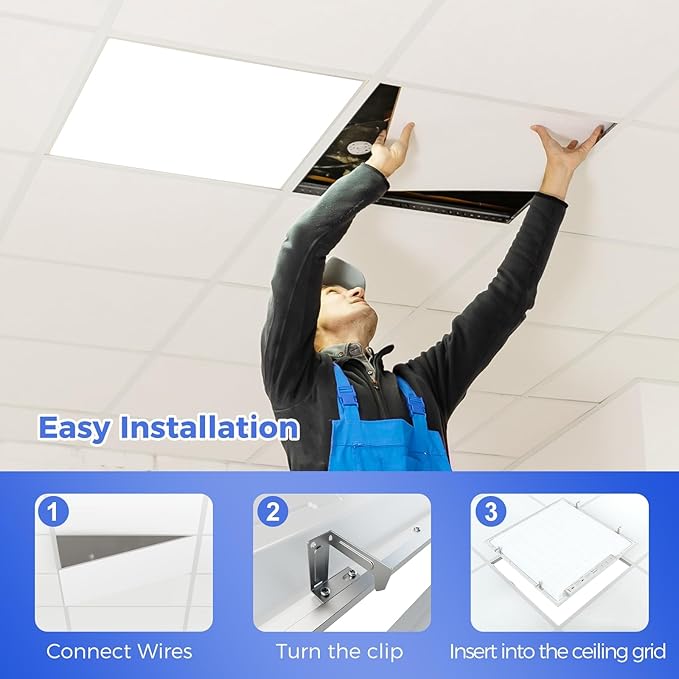 AIKVSXER 4 Pack 2x2 LED Flat Panel Light - Image 4