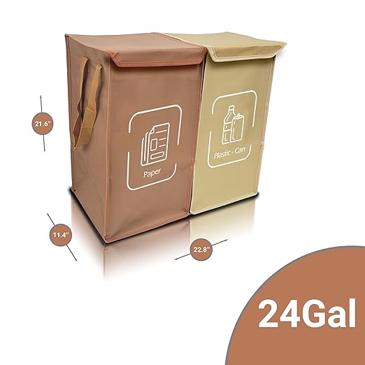 NYIKA - Recycling Organizer - Reusable Recycling Bags - Recycling Sorter - - Image 3