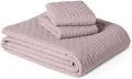 Amazon Basics Brushed Microfiber Quilt Set, Extra Soft by AmazonBasics