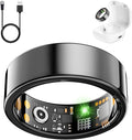 Smart Health Ring for Women Men, Fitness Tracker Ringwith Heart Rate, Blood by Unknown