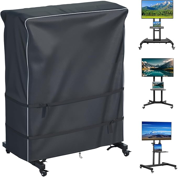 JINLI 45-50 inch outdoor TV trolley cover, courtyard TV cover, Oxford fabric by Unknown
