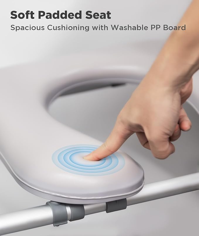 Bedside Commode for Seniors, FSA/HSA Eligible Bedside Toilet - Image 5
