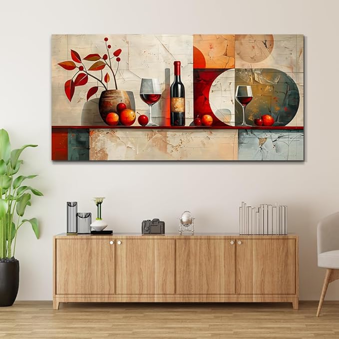 ERQINHUA Large Canvas Wall Art For Kitchen Wall Decor For Living Room - Image 9